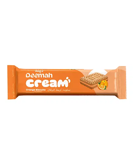 DEEMAH ORANGE CREAM BISCUITS