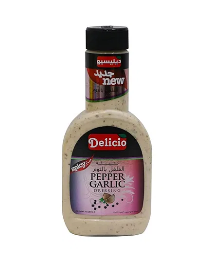 DELICIO DRESSING PEPPER GARLIC