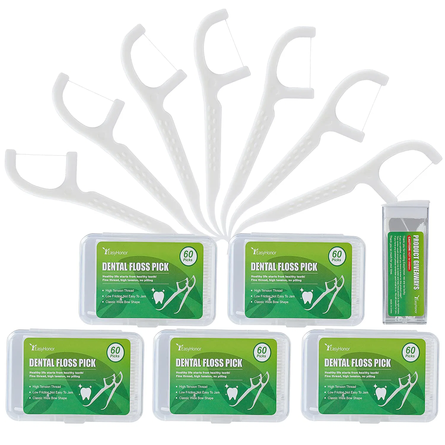 DENTAL FLOSS TOOTHPICKS