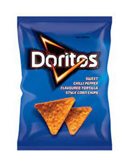 DORITOS TORTILLA CHIPS SWEET CHILI PEPPER