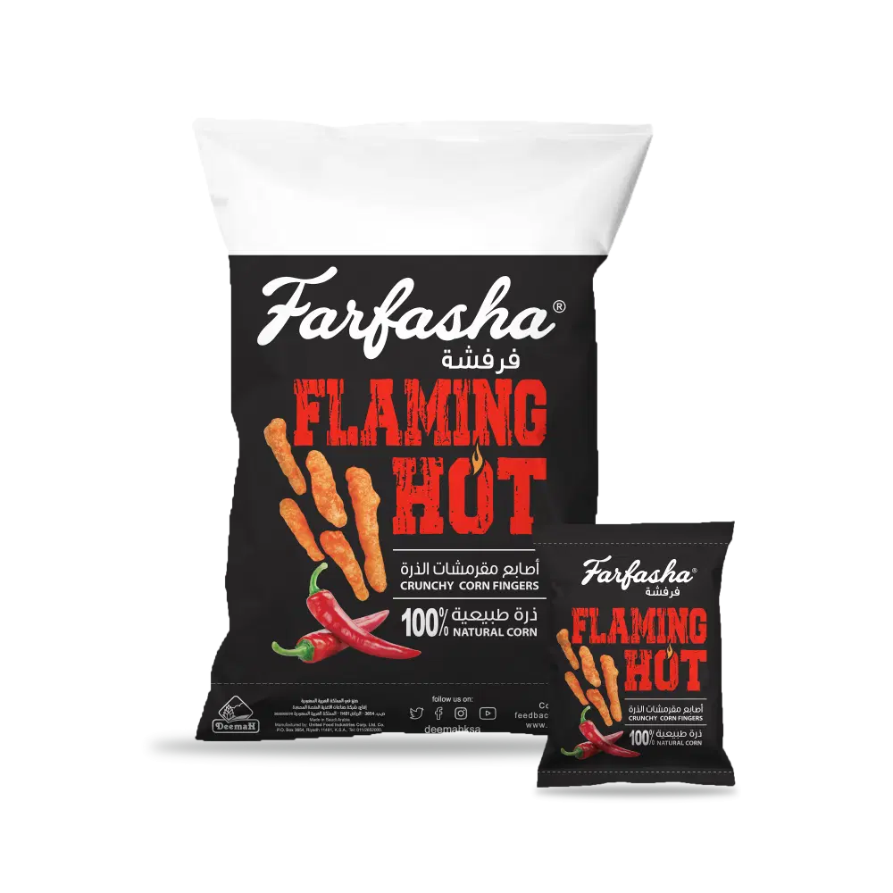 FARFASHA CRUNCHY CORN FLAMING HOT