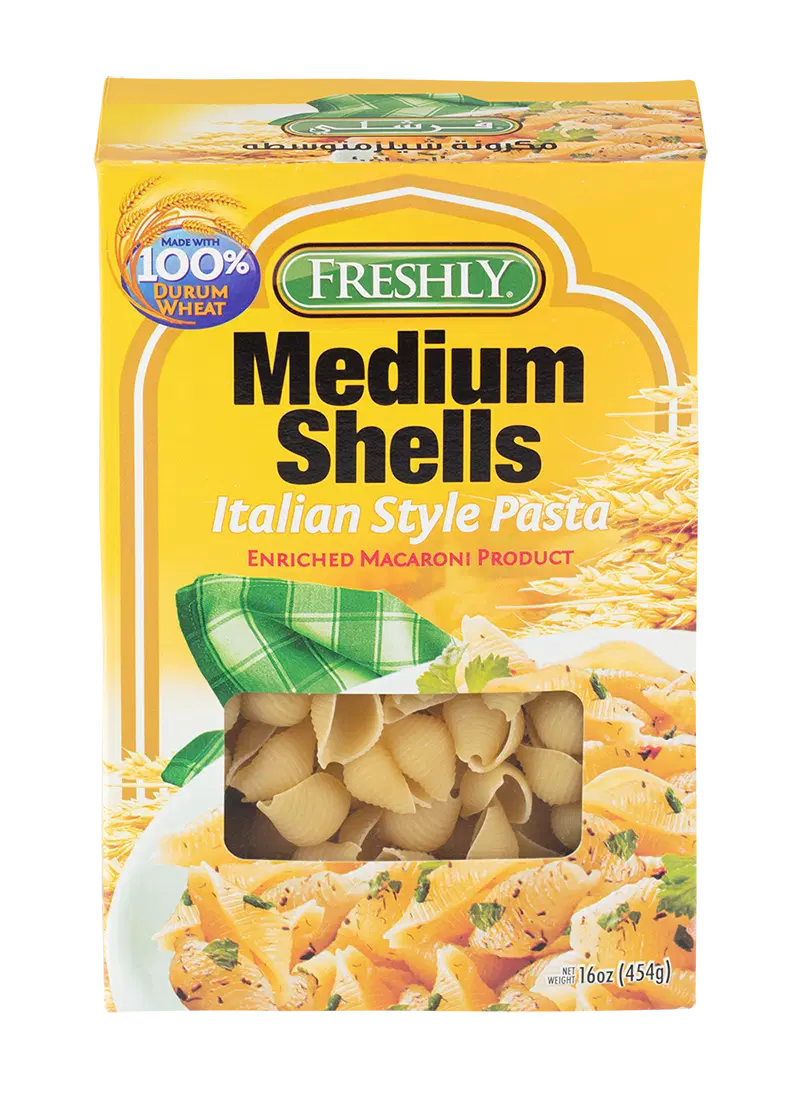 FRESHLY MEDIUM SHELLS PASTA