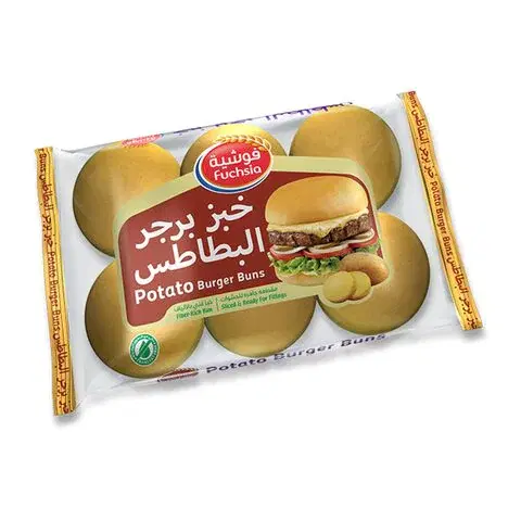 FUCHSIA BURGER BUNS POTATO