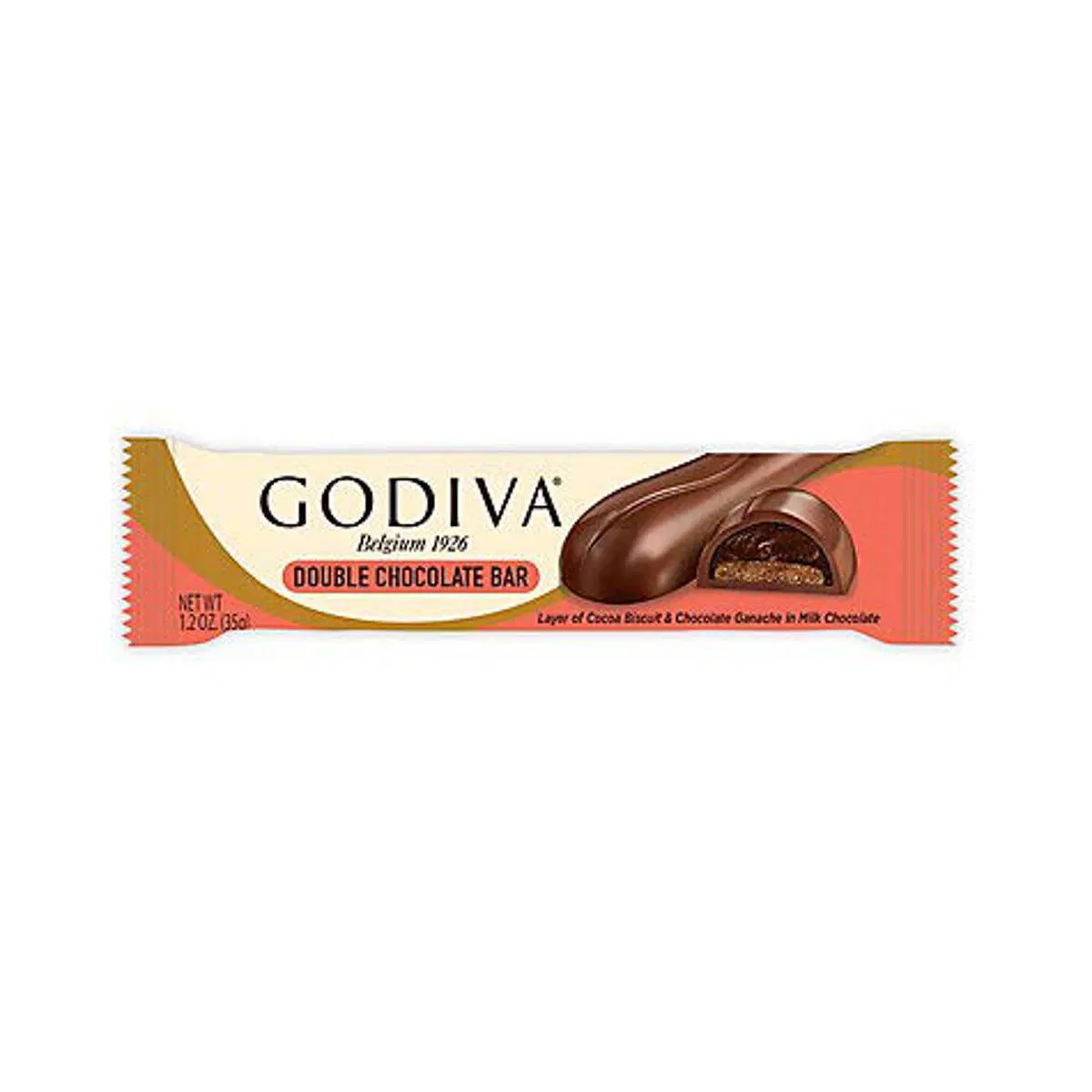 GODIVA DOUBLE CHOCOLATE BAR