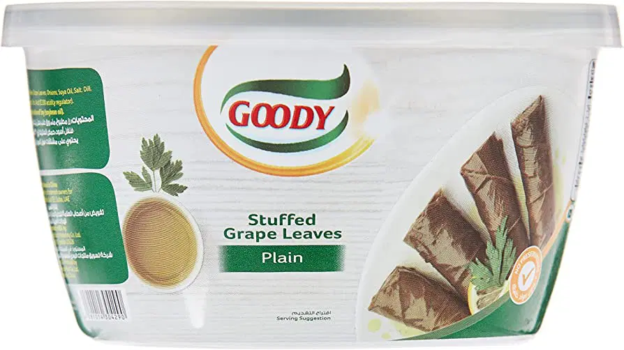 GOODY STUFFED GRAPE LEAVES PLAIN