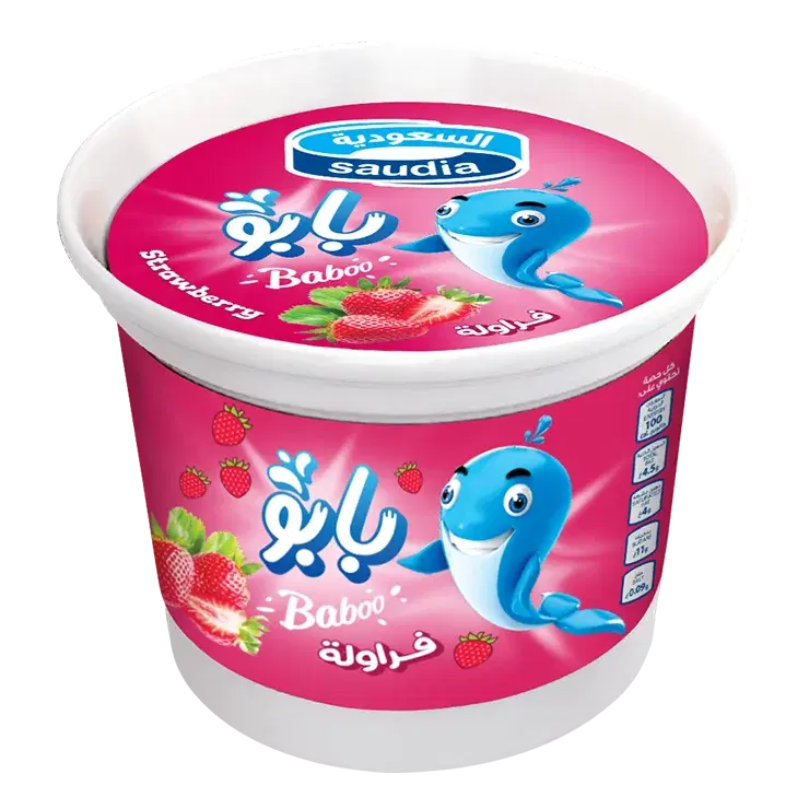 آيس كريم بابو فراولة