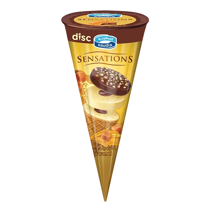ICE CREAM SAUDIA SENSATIONS CARAMEL