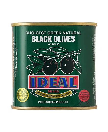 IDEAL BLACK OLIVES WHOLE