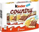 KINDER COUNTRY MILK 9 PCS – image 1
