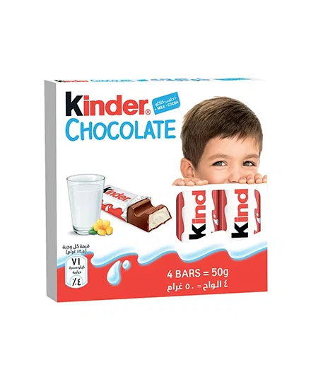 KINDER CHOCOLATE 4 BARS