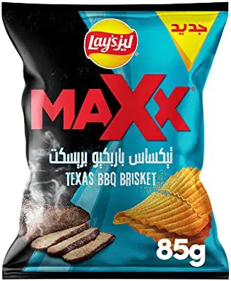 ليز بطاطس ماكس تيكساس باربيكيو بريسكت 85 جرام