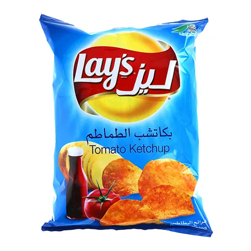 LAYS POTATO CHIPS TOMATO KETCHUP