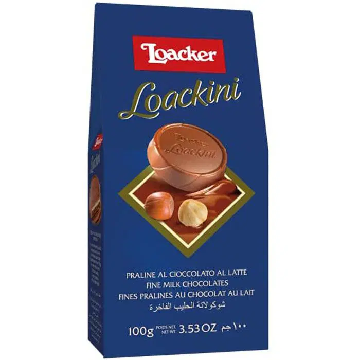 LOACKER LOACKINI MILK CHOCOLATE