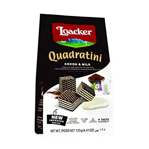 LOACKER QUADRATINI COCOA&MILK