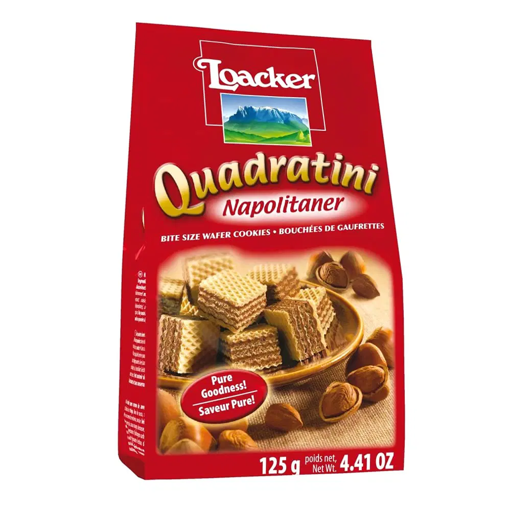LOACKER QUADRATINI HAZELNUT