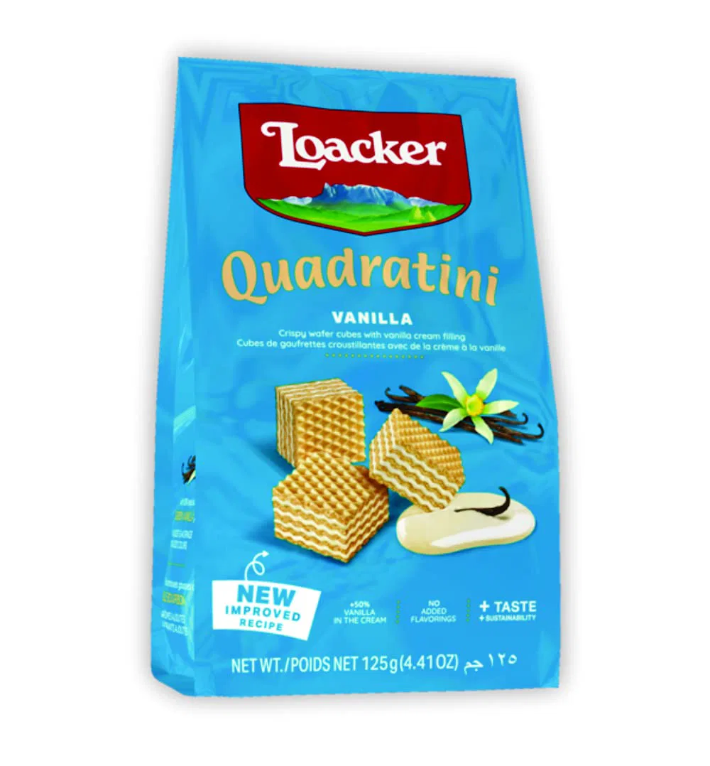 LOACKER QUADRATINI VANILA