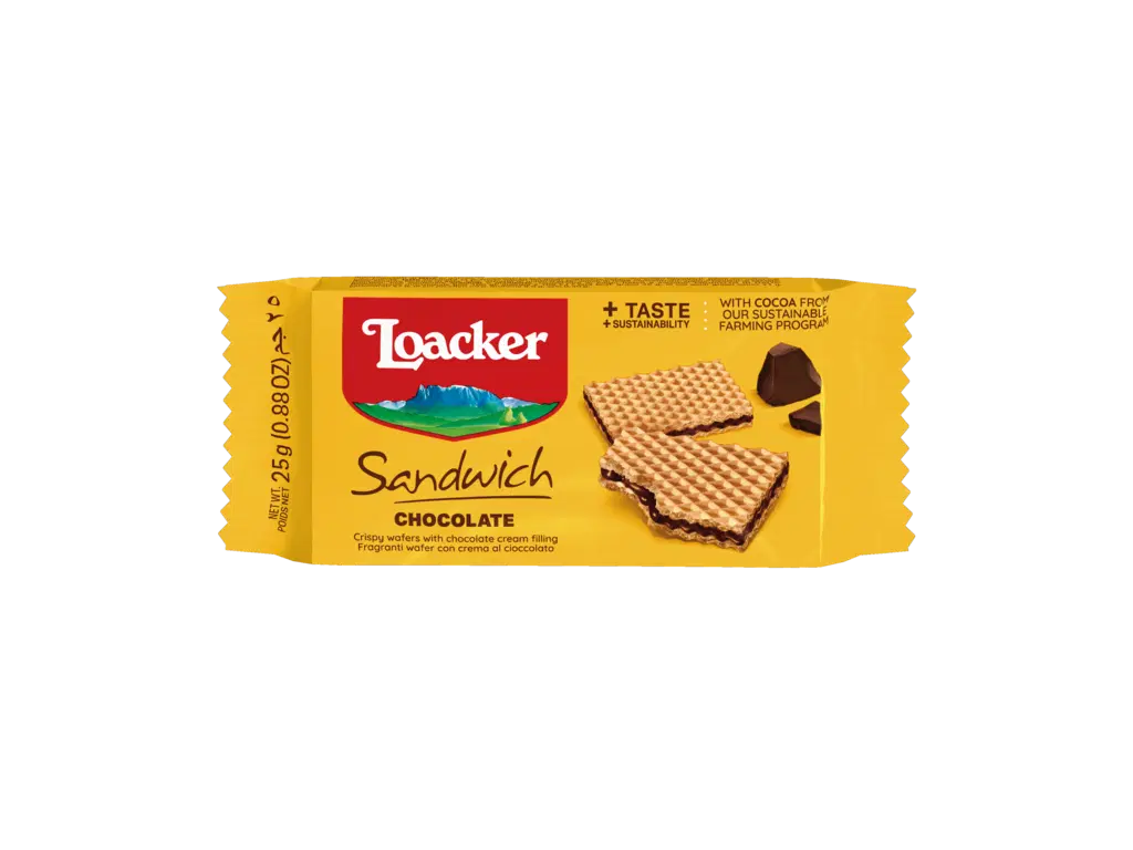 LOACKER SANDWICH CHOCOLATE