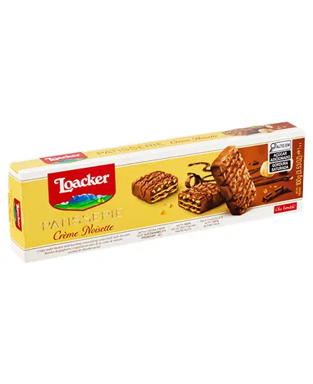 LOACKER PATISSERI CREME NOISETTE