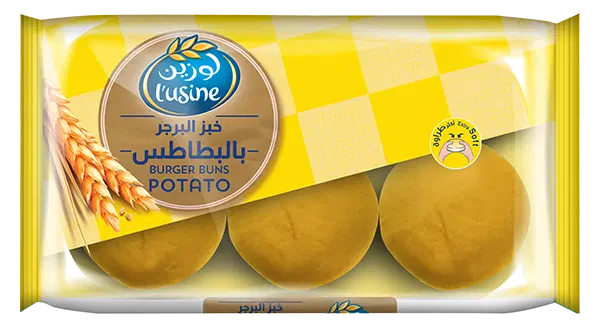LUSINE BURGER BUNS POTATO