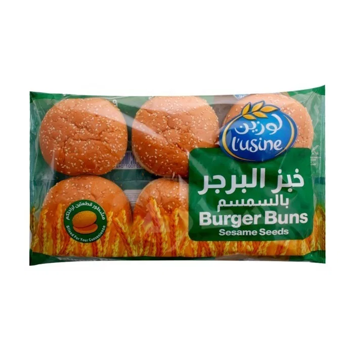 لوزين خبز برجر بالسمسم 400 جرام