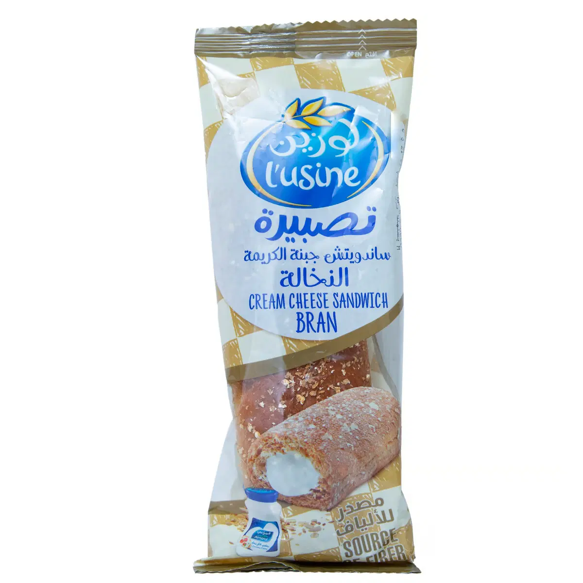 LUSINE CREAM CHEESE SANDWICH BRAN