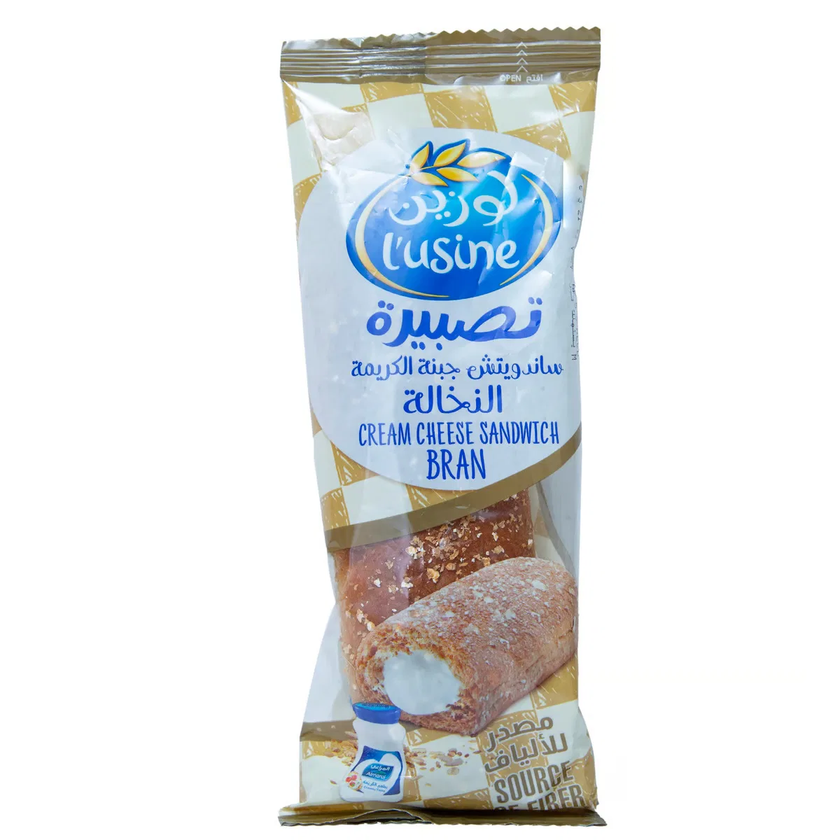 LUSINE CREAM CHEESE SANDWICH BRAN