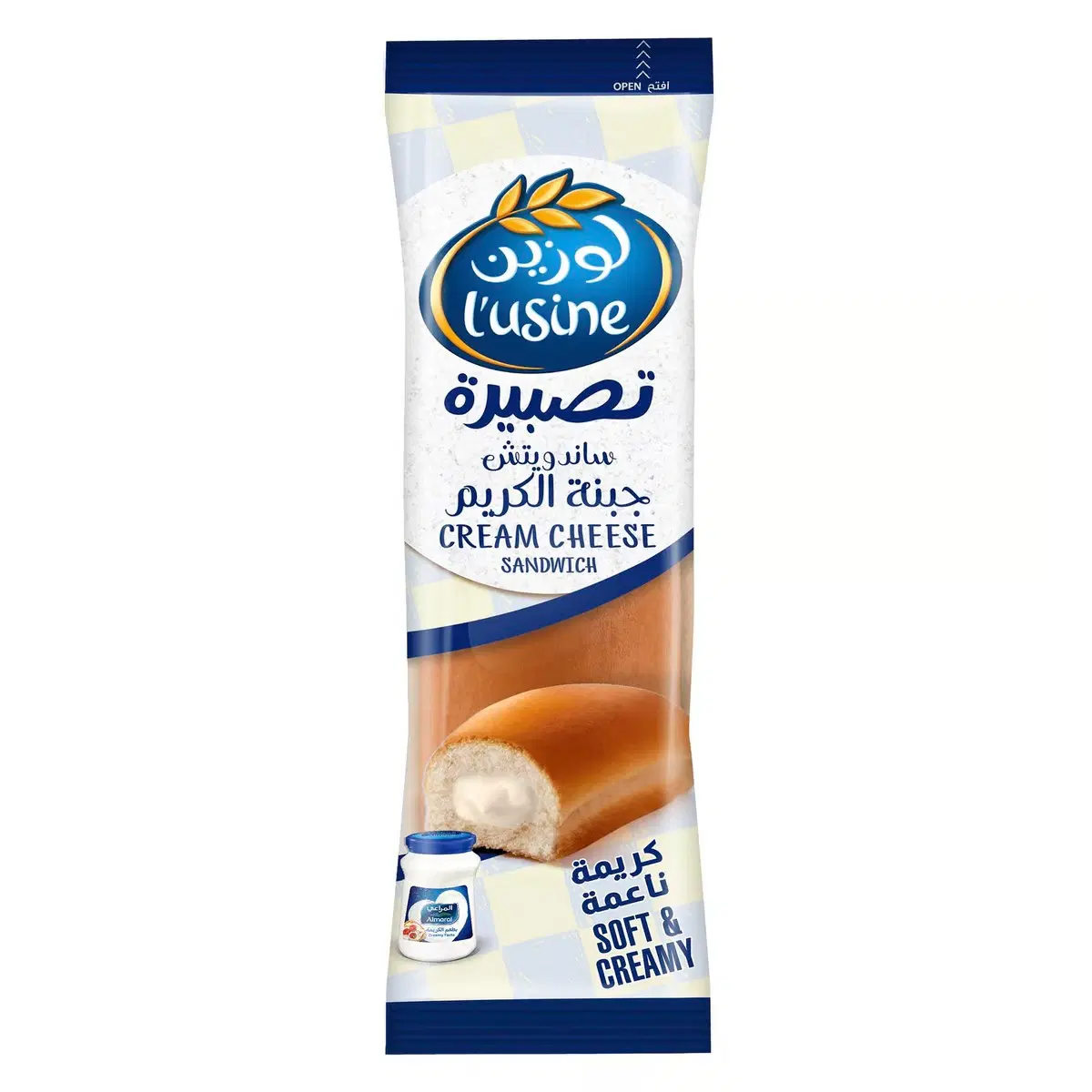 LUSINE SANDWICH CREAM CHEESE