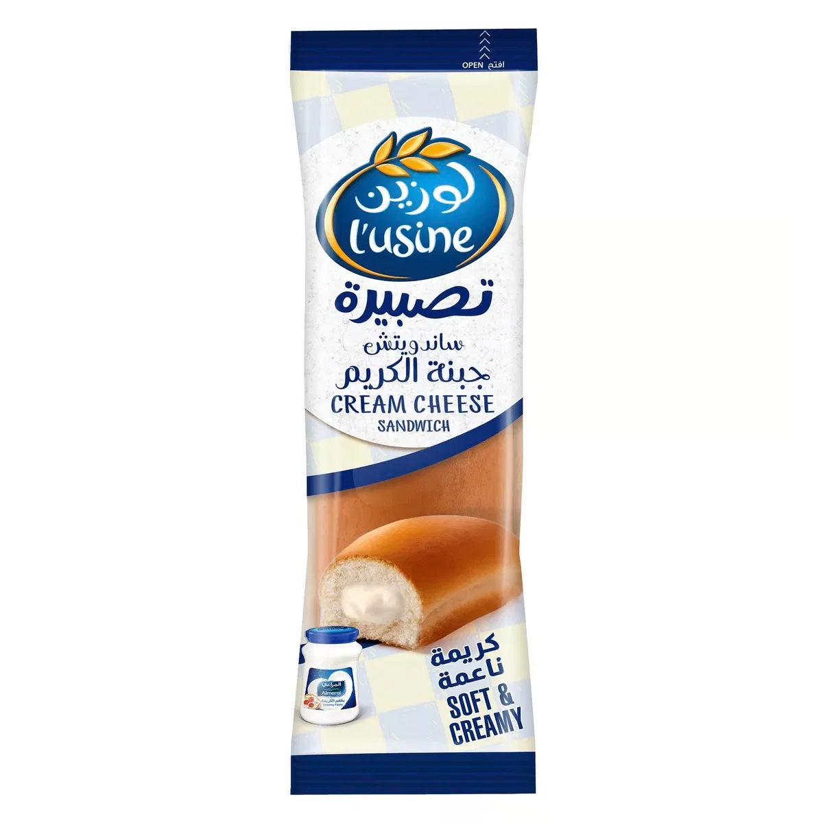 LUSINE SANDWICH CREAM CHEESE