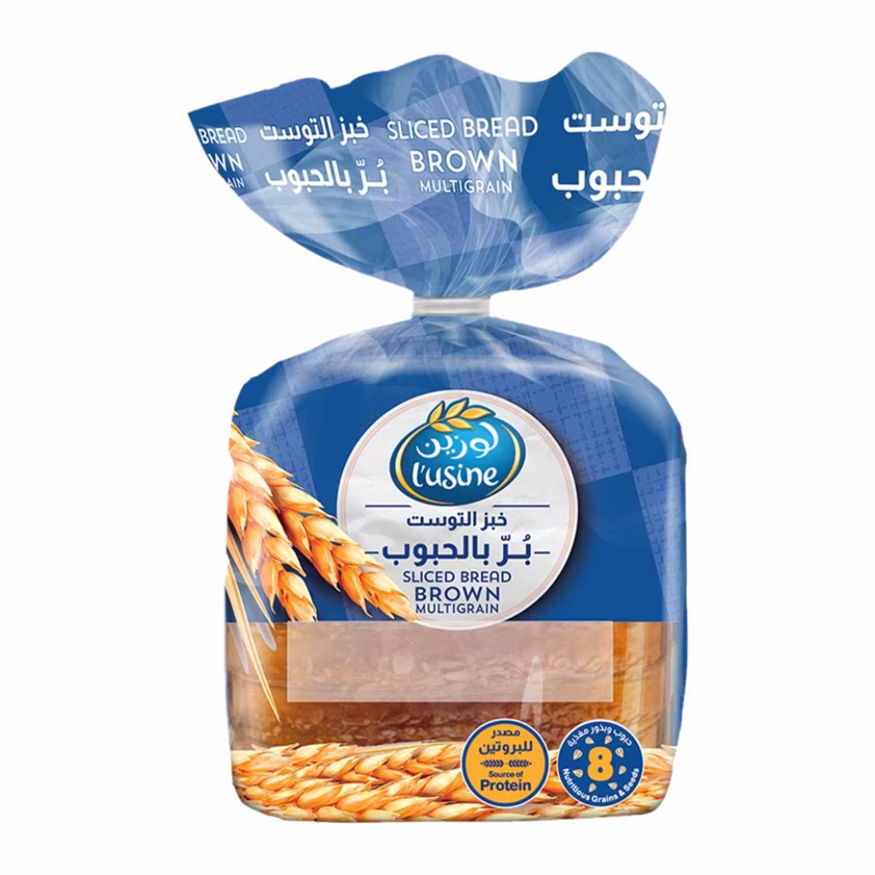 LUSINE SLICED BREAD BROWN MULTIGRAN