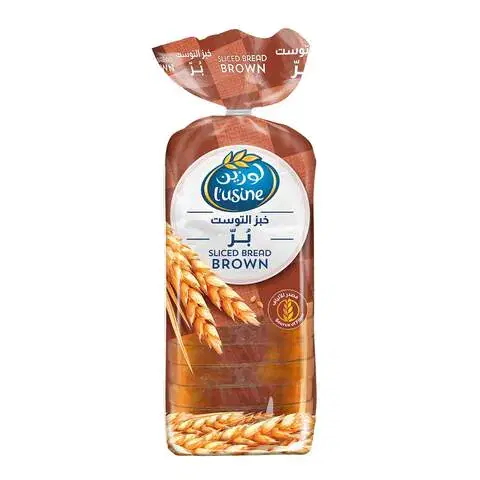 LUSINE SLICED BREAD BROWN