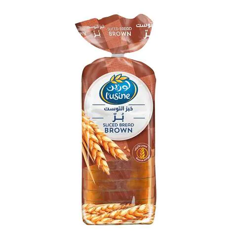 LUSINE SLICED BREAD BROWN