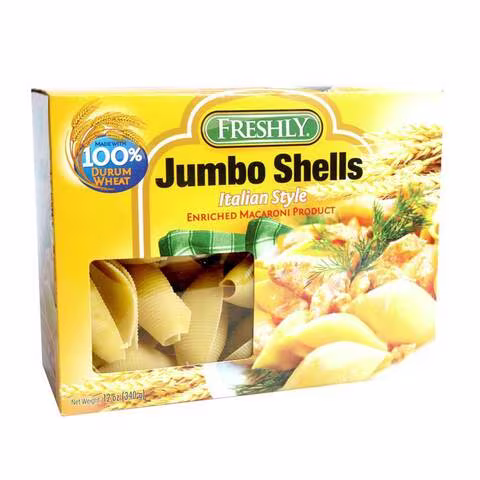 MACARONI JUMBO SHELLS FRESHLY