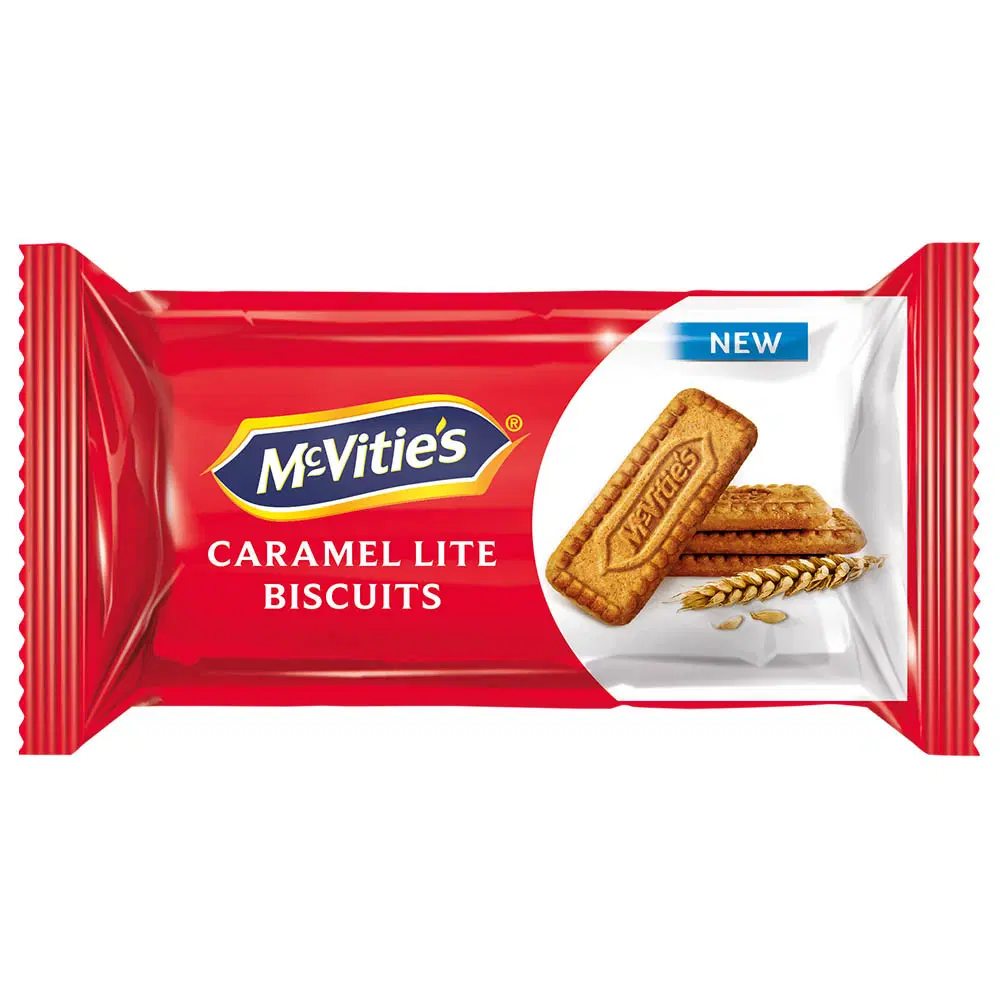 MCVITIES CARAMEL LITE BISCUITS