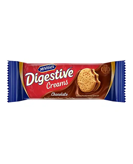 MCVITIES DIGESTIVE CREAMS CHOCOLATE