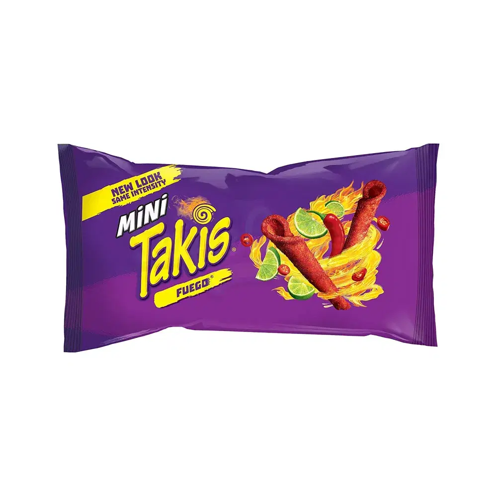 MINI TAKIS TORTILLA CHIPS PEPPER&LIME