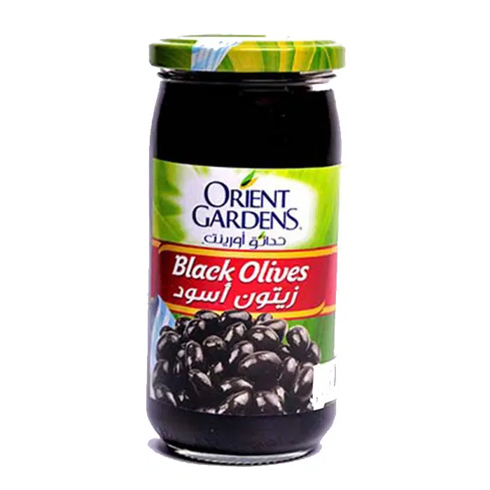 ORIENT GARDENS SLICED BLACK OLIVES