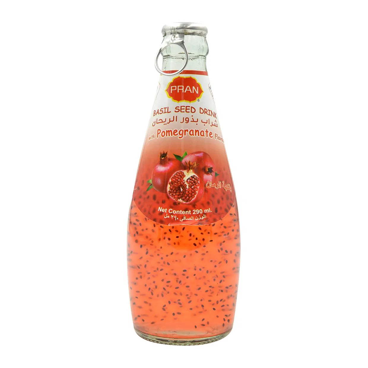 PRAN BASIL SEED DRINK POMEGRANATE