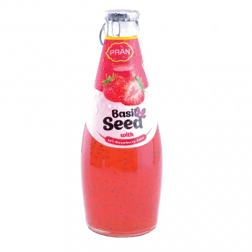 PRAN BASIL SEED DRINK STRAWBERRY