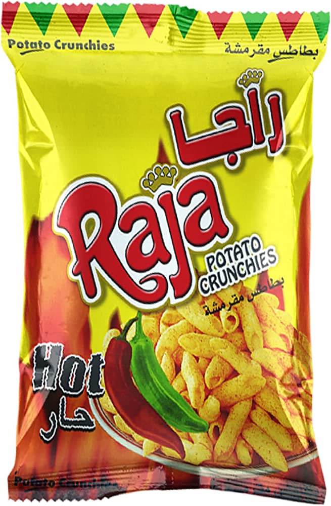راجا بطاطس مفرمشة بنكهة حارة 70 جرام