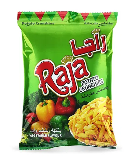 RAJA POTATOS CRUNCHIES VEGETABLE