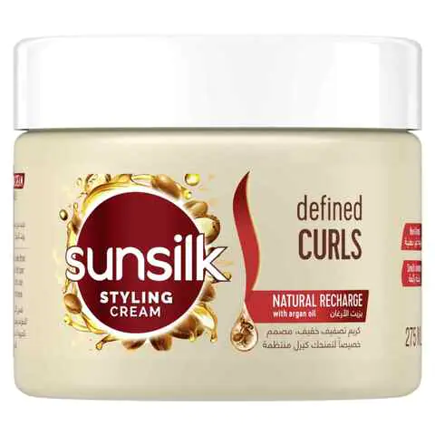 STYLING CREAM SUNSILK DEFINED CURLS