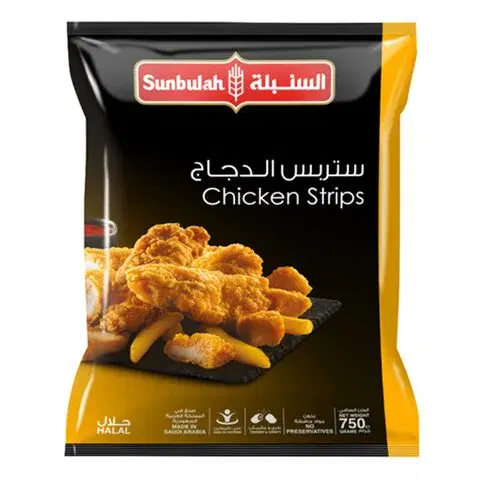 السنبلة - شرائح دجاج مجمدة 750 جم