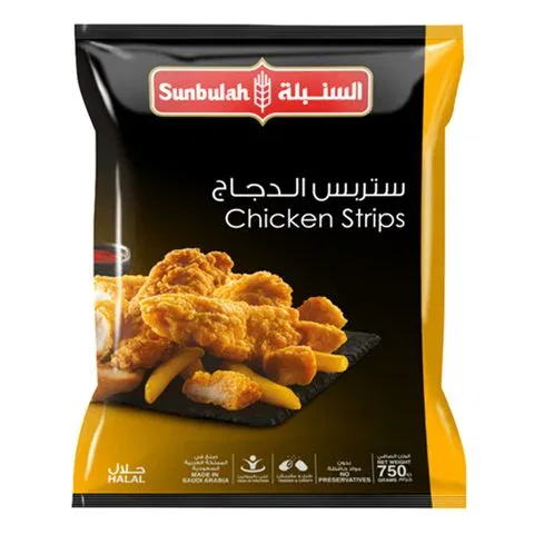 السنبلة - شرائح دجاج مجمدة 750 جم