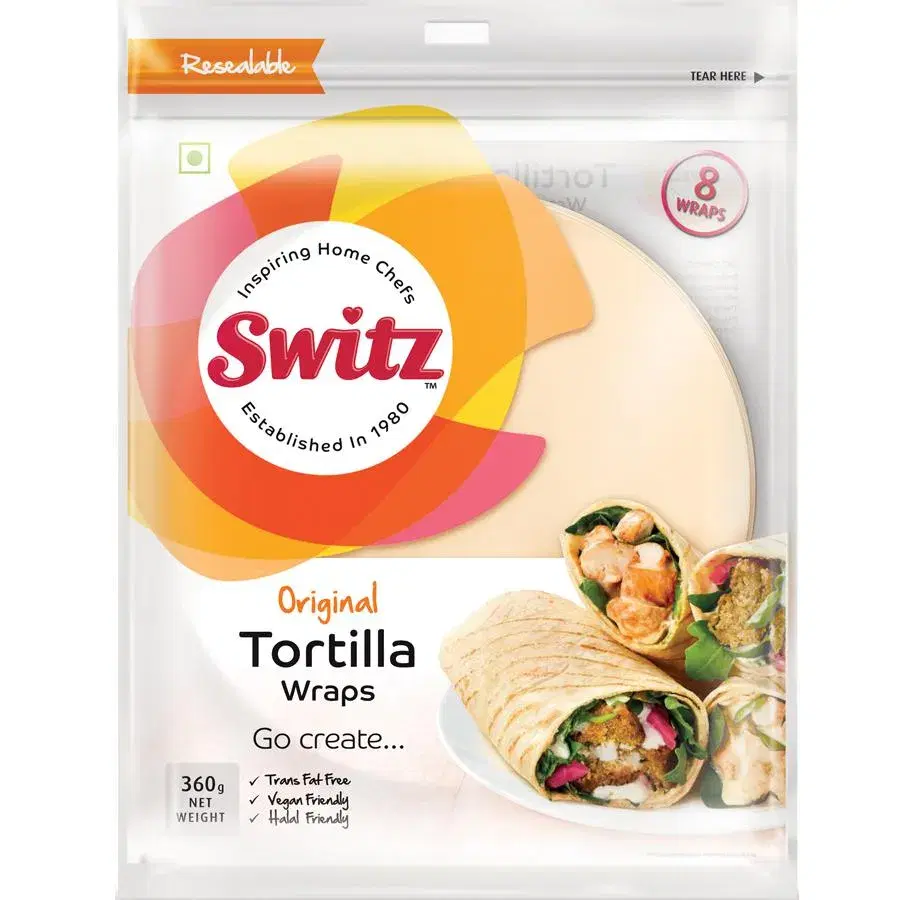 SWITZ TORTILLA WRAPS