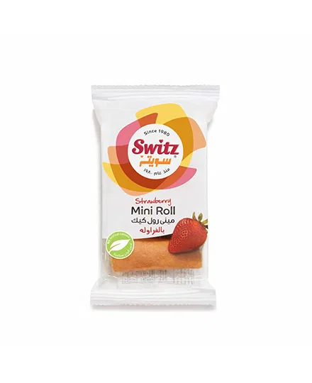 SWITZ MINI ROLL STRAWBERRY