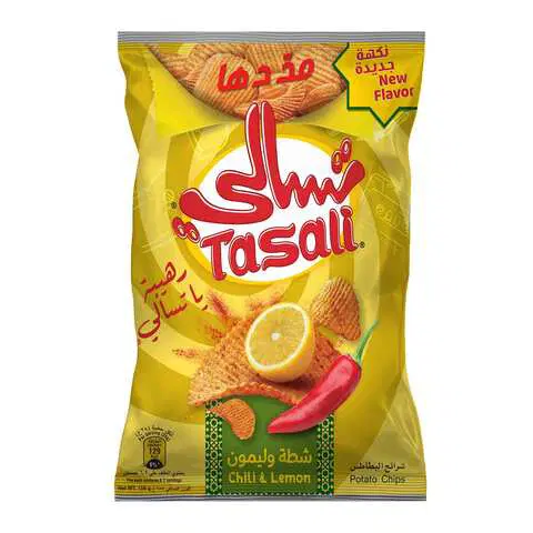 TASALI POTATO CHIPS CHILLI&LEMON
