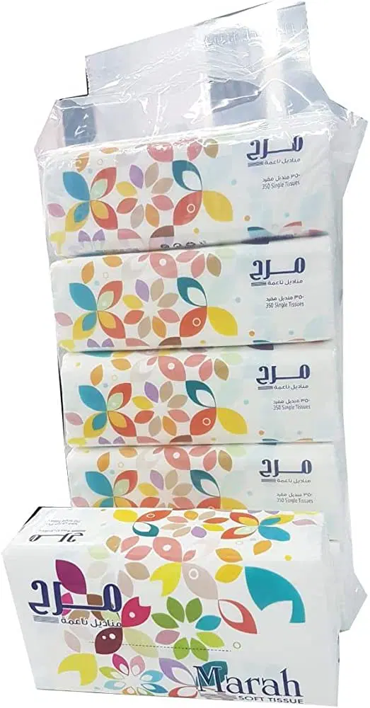 مناديل مراح للوجه 300 ورقة