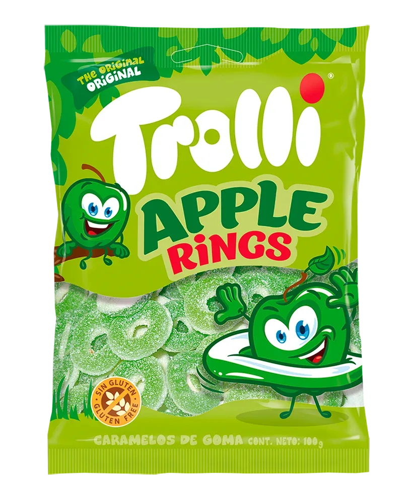 TROLLI APPLE RINGS