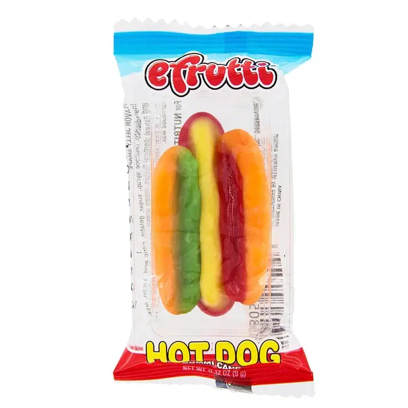 TROLLI CANDY HOT DOG