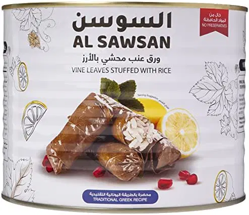 ورق عنب محشي أرز السوسن 400 جرام
